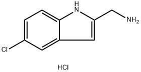 (5-Chloro-1H-indol-2-yl)MethanaMine hydrochloride Structure