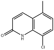 8-chloro-5-Methylquinolin-2(1H)-one 구조식 이미지