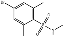4-broMo-N,2,6-트리메틸벤젠술폰아미드 구조식 이미지