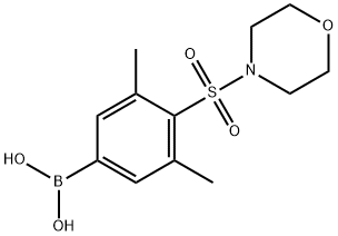 (3,5-diMethyl-4-(Morpholinosulfonyl)phenyl)boronic acid Structure