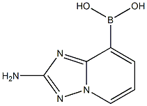 (2-aMino-[1,2,4]triazolo[1,5-a]pyridin-8-yl)boronic acid Structure