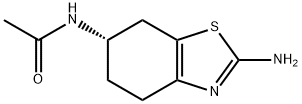 (S)-4,5,6,7-Tetrahydro-2,6-benzothiazolediamine 구조식 이미지