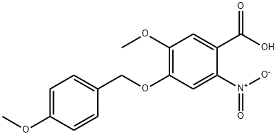 1643979-88-7 5-Methoxy-4-((4-Methoxybenzyl)oxy)-2-nitrobenzoic acid