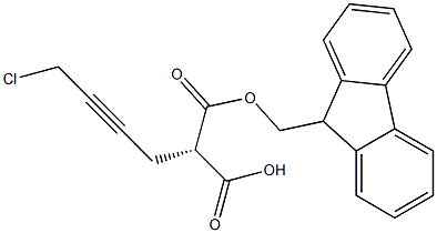 (S)-2-Fmoc-6-Chlorhex-4-
ynoic acid 구조식 이미지