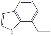 7-ethyl-1H-indole 구조식 이미지