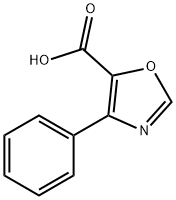 4-phenyloxazole-5-carboxylic acid Structure