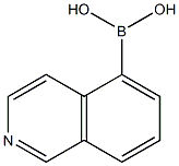 Isoquinoline-5-boronic acid Structure