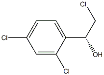(R)-2-Chloro-1-(2,4-dichloro-phenyl)-ethanol Structure