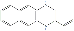 2-Vinyl-1,2,3,4-tetrahydro-benzo[g]quinoxaline Structure