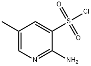 2-aMino-5-Methylpyridine-3-sulfonyl chloride Structure