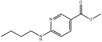 Methyl 6-(butylaMino)nicotinate 구조식 이미지