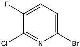 2-chloro-3-fluoro-6-broMopyridine 구조식 이미지