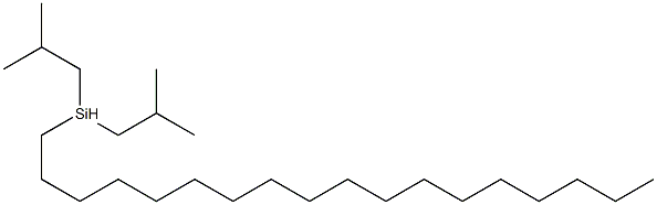 n-OCTADECYLDIISOBUTYLSILANE Structure