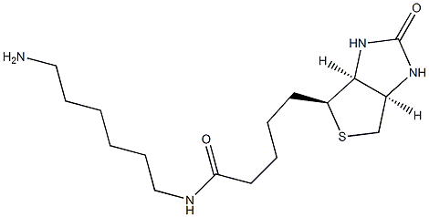 N-Biotinyl hexylenediaMine 구조식 이미지