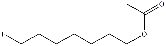 7-fluoro-1-heptanol acetate Structure