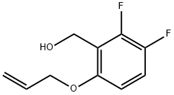 (6-(allyloxy)-2,3-difluorophenyl)Methanol Structure