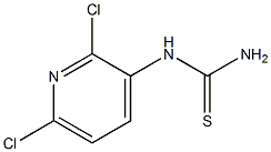 N-(2,6-Dichloro-3-pyridyl)thiourea, 98+% 구조식 이미지
