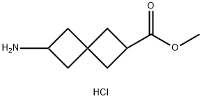 6-aMino-Spiro[3.3]heptane-2-carboxylic acid Methyl ester hydrochloride 구조식 이미지