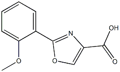 2-(2-Methoxyphenyl)oxazole-4-carboxylic acid Structure