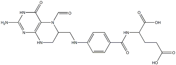 Folinic Acid IMpurity B 구조식 이미지