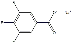 sodiuM 3,4,5-trifluorobenzoate 구조식 이미지