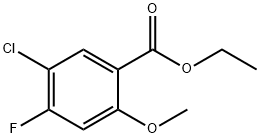 1823344-14-4 ethyl 5-chloro-4-fluoro-2-Methoxybenzoate