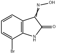 7-broMo-3-(hydroxyiMino)
indolin-2-one 구조식 이미지