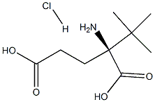D-GlutaMic acid a-tert-butyl ester hydrochloride Structure