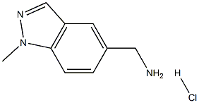 (1-Methyl-1H-indazol-5-yl)MethanaMine hydrochloride Structure