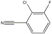 2-Chloro-3-fluorobenzonitrile, 97% 구조식 이미지