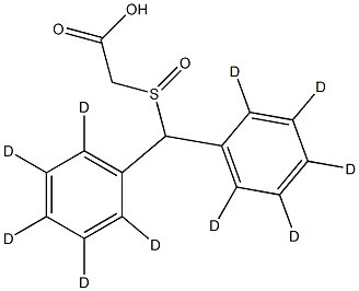 Modafinil Carboxylate-d5 Structure