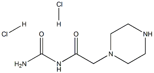 N-(AMINOCARBONYL)-2-PIPERAZIN-1-YLACETAMIDE DIHYDROCHLORIDE Structure