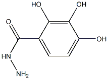 Trihydroxybenzyl hydrazide Structure