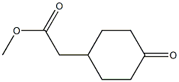 Methyl 2-(4-oxocyclohexyl)acetate 구조식 이미지