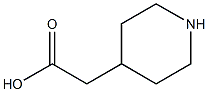 Piperidine-4-yl-acetic acid Structure