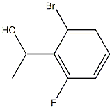 1-(2-BroMo-6-fluorophenyl)ethanol Structure