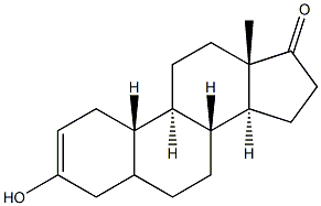 19-nor-androstene-3b-ol-17-one Structure