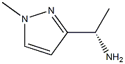 (S)-1-(1-Methyl-1H-pyrazol-3-yl)ethanaMine 구조식 이미지