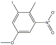 1-iodo-5-Methoxy-2-Methyl-3-nitrobenzene Structure
