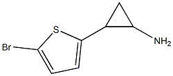 2-(5-BroMothiophen-2-yl)cyclopropanaMine Structure