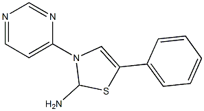 2-AMino-5-phenyl-N-(pyriMidin-4-yl)thiazole Structure