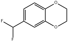 6-DifluoroMethyl-1,4-benzodioxane, 97% 구조식 이미지