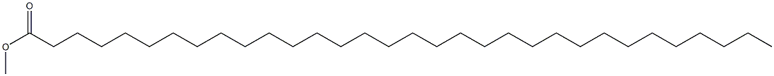 Methyl Dotriacontanoate Structure