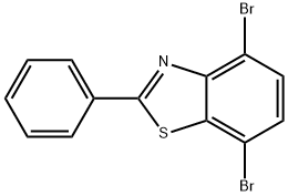 4,7-DibroMo-2-phenylbenzo[d]thiazole 구조식 이미지