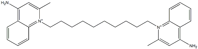 DequaliniuM IMpurity B 구조식 이미지