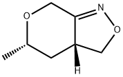 (3aR,5S)-3a,4,5,7-tetrahydro-5-Methyl-3H-pyrano[3,4-c]isoxazole 구조식 이미지