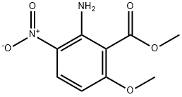 2-AMino-6-Methoxy-3-nitro-benzoic acid Methyl ester Structure