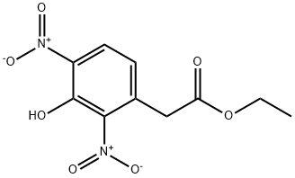 ethyl 2-(3-hydroxy-2,4-dinitrophenyl)acetate Structure