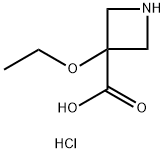 3-Ethoxyazetidine-3-carboxylic acid hydrochloride 구조식 이미지