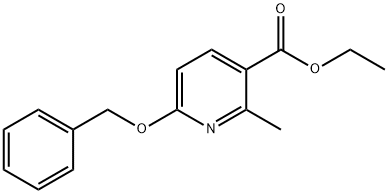 ethyl 6-(benzyloxy)-2-Methylpyridine-3-carboxylate Structure